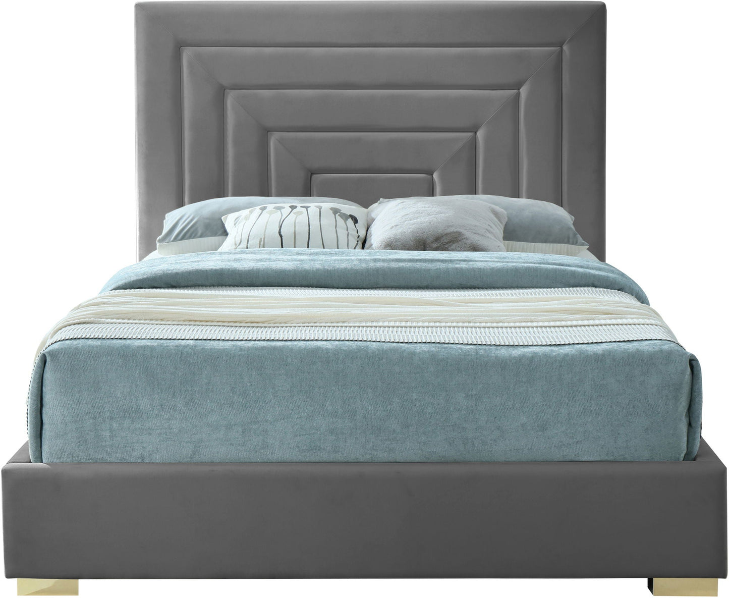 Nora - Bed, Twin, Dark Gray