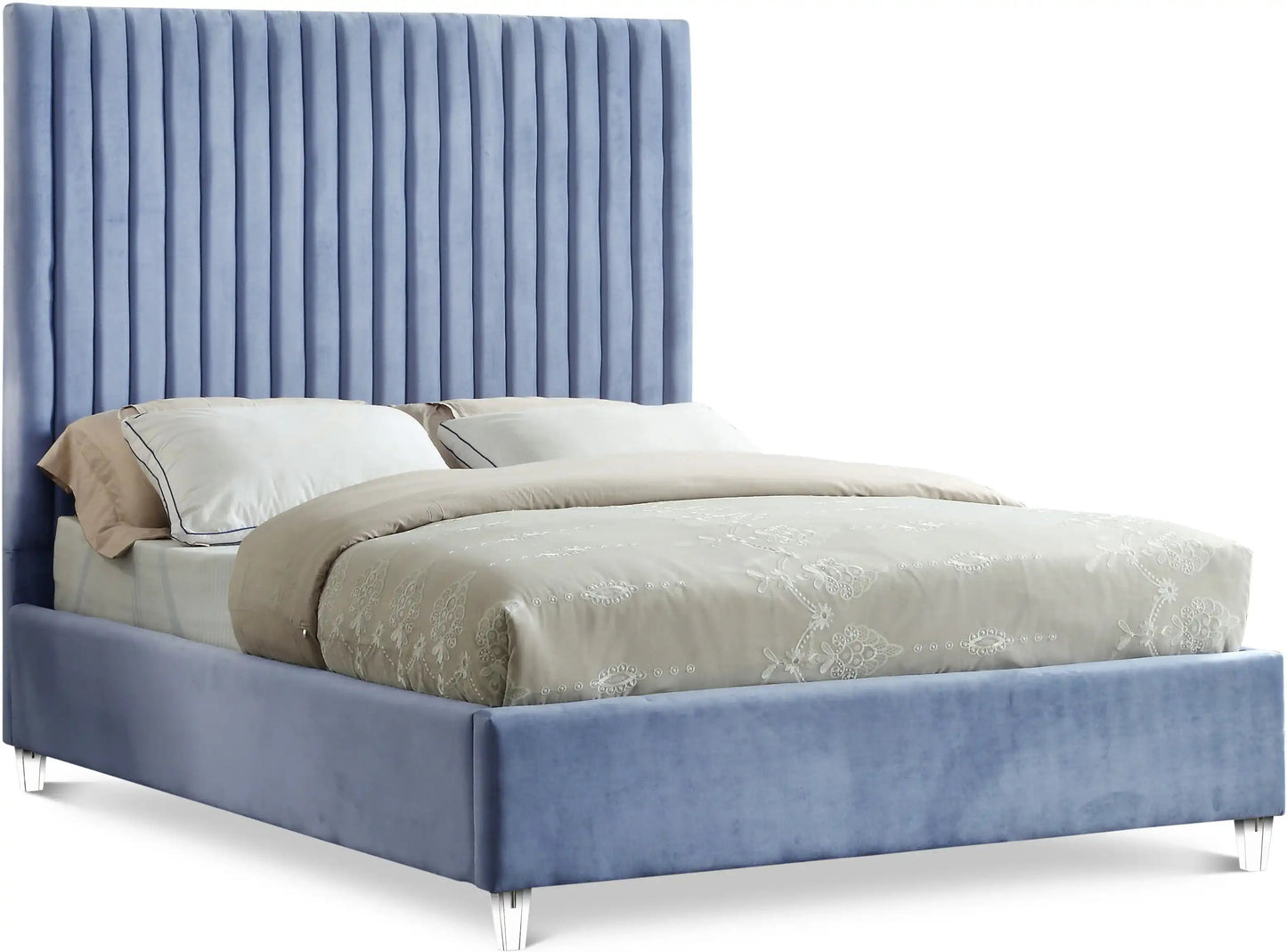 Candace - Bed, Full, Beige