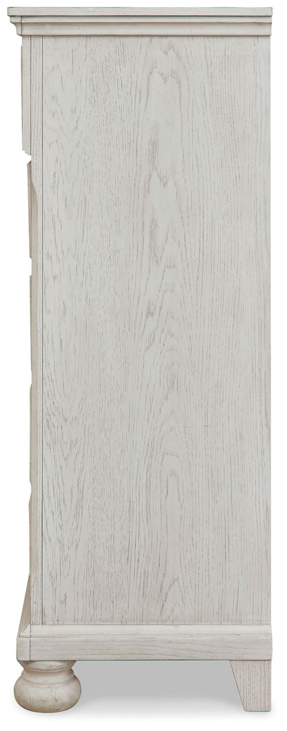 Robbinsdale - Five Drawer Chest - Youth - Antique White