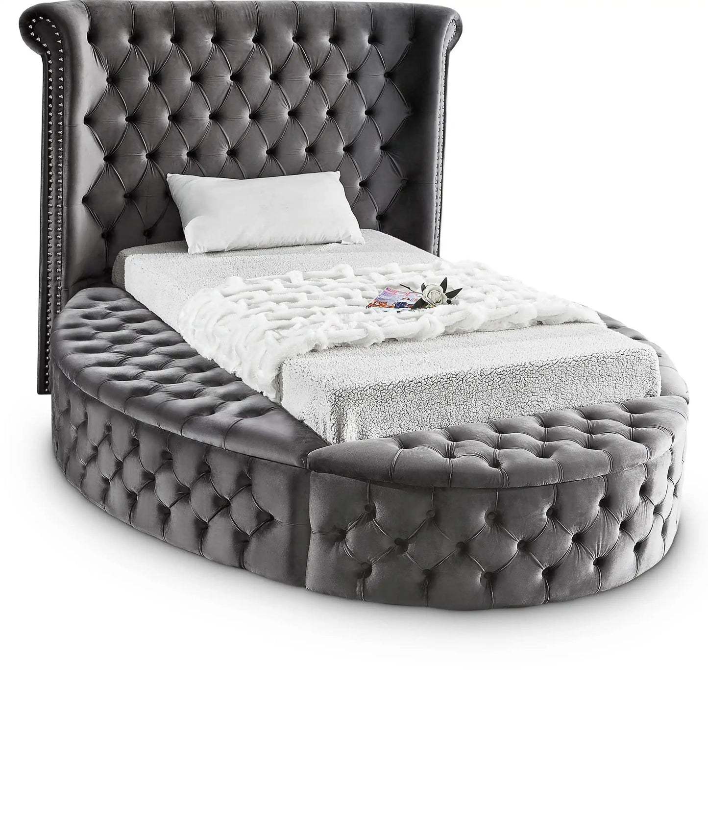 Luxus - Bed, Twin, Black