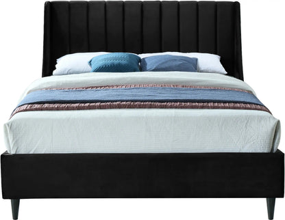 Eva - Velvet Bed, Twin, Green