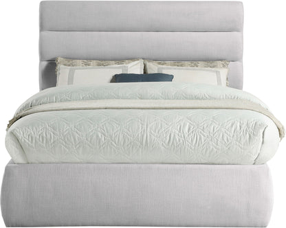 Adam - Linen Fabric Bed With 52 Headboard