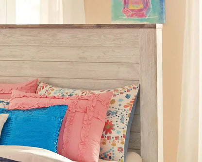 Willowton - Panel Bed, Twin, Beige