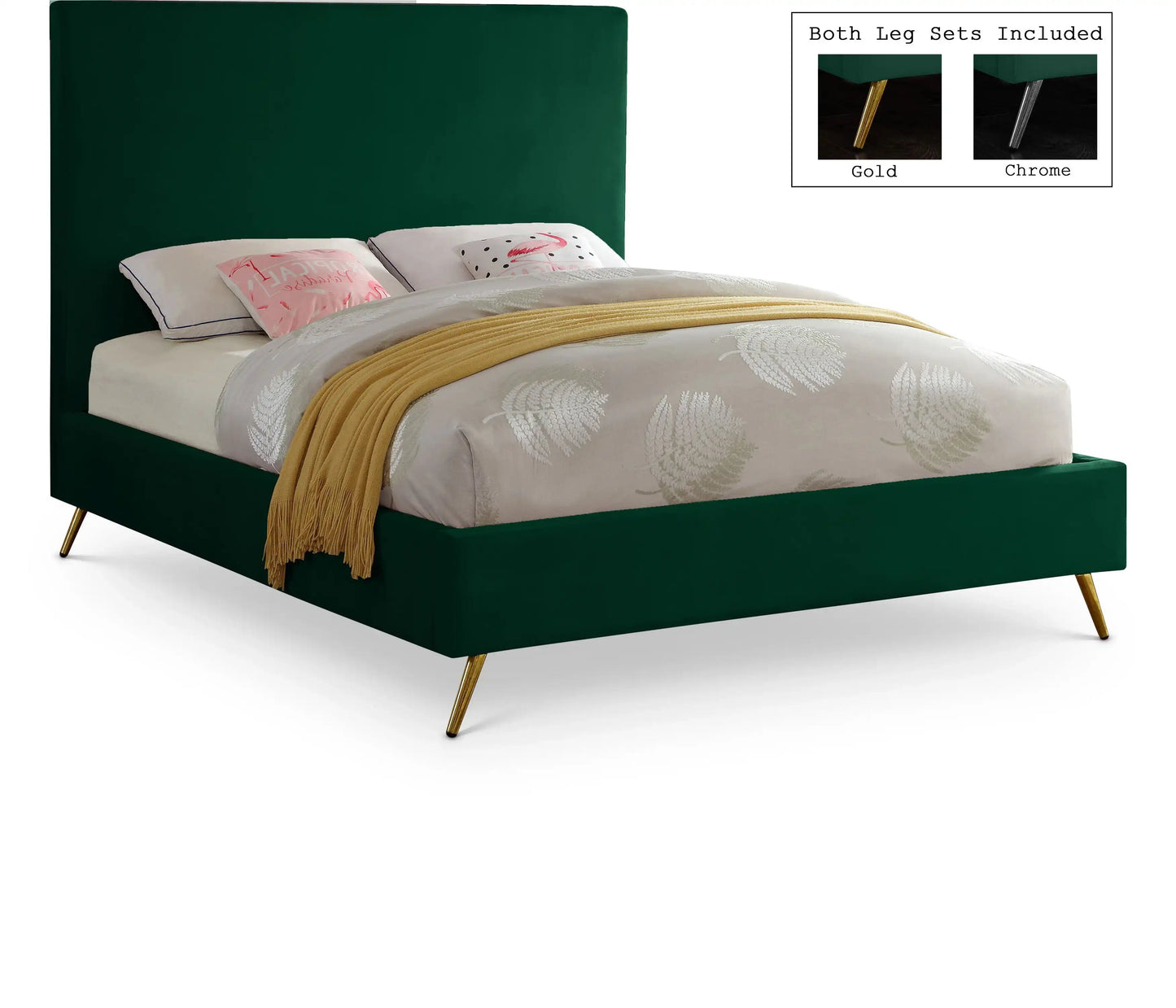 Jasmine - Bed, Twin, Green
