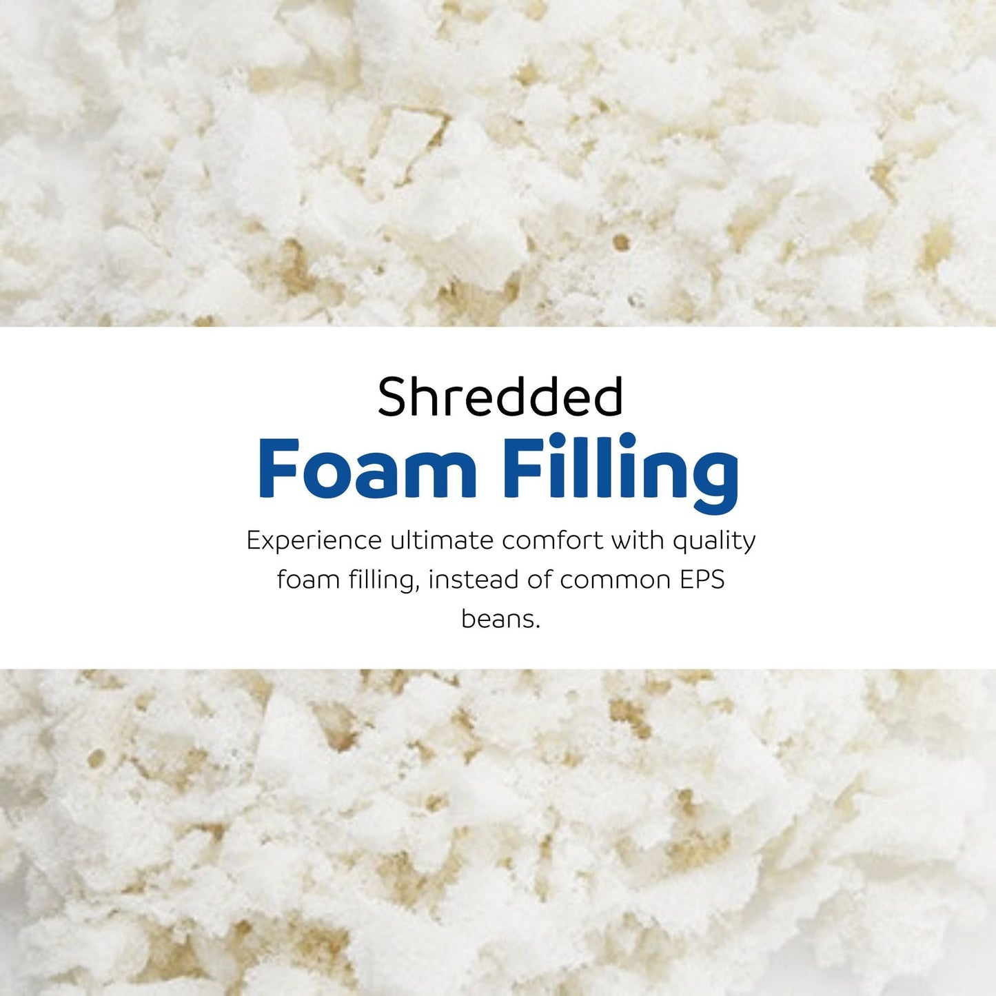 Living Room Bean Bag Sofa Chair With Memory Foam Fillings, Soft Upholstered Bean Bag Armchair - Black / Gray