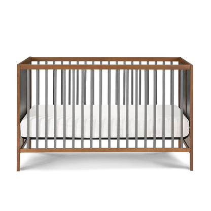 Pixie Finn - 3-in-1 Crib - Walnut, White