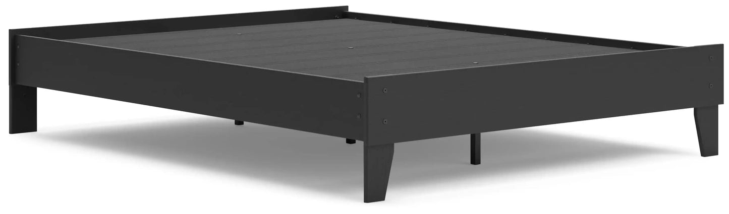 Socalle - Platform Bed, Twin, White