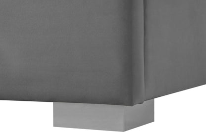 Nora - Bed, Twin, Dark Gray