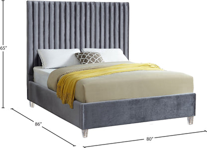 Candace - Bed, Full, Beige