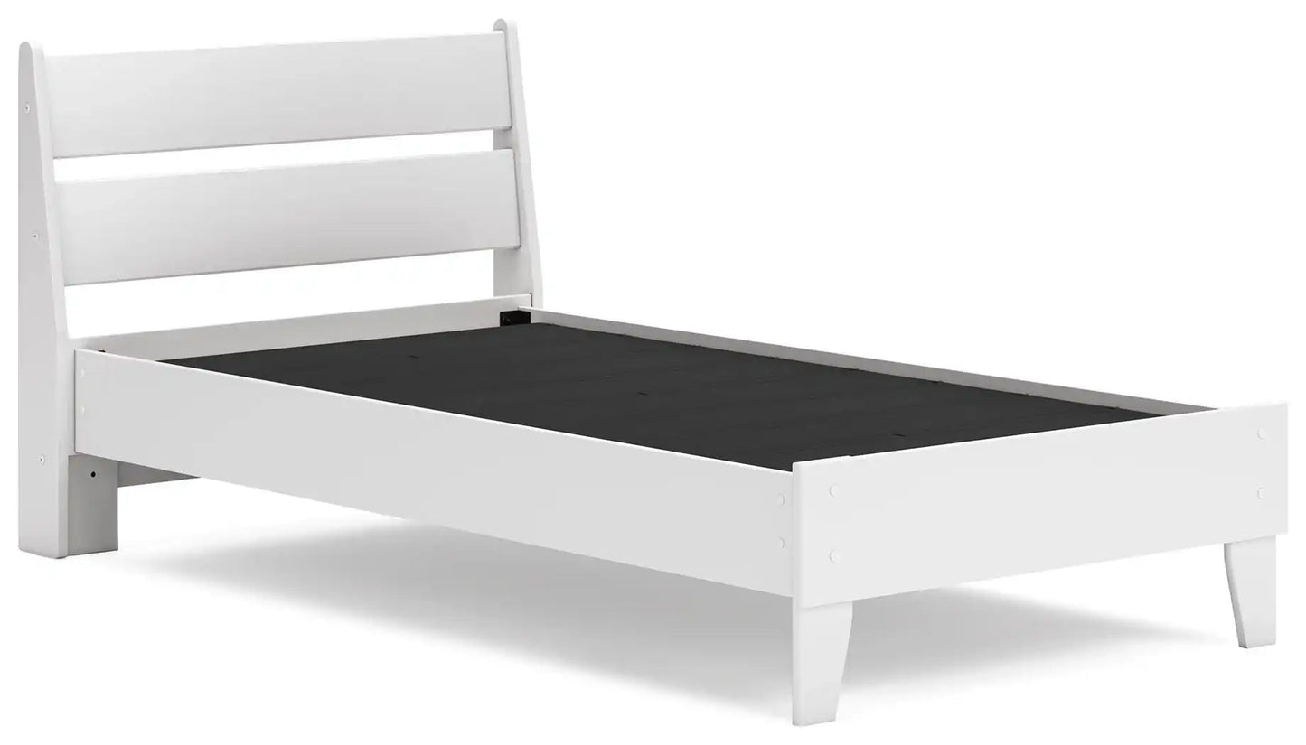 Socalle - Panel Platform Bed, Full, White