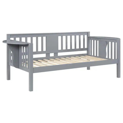 Bethany - Wood Daybed With Drop-Down Tables, White