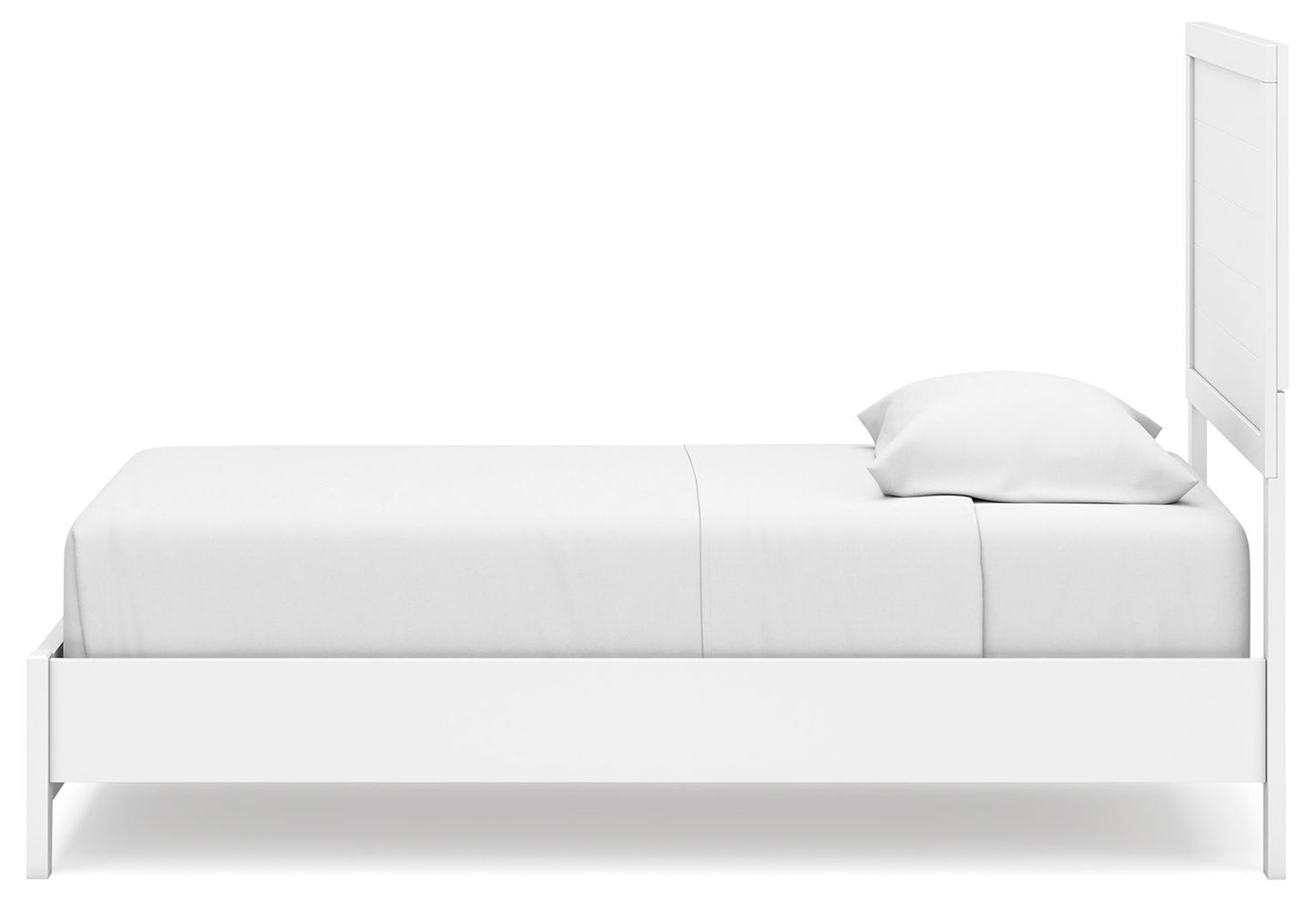 Binterglen - Panel Bed, Twin, White