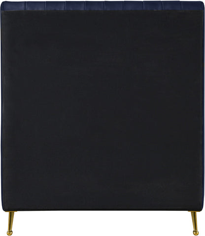 Zara - Bed, King, Dark Gray