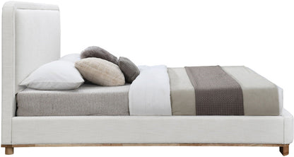 Nolita - Bed With Natural Base, Full, White