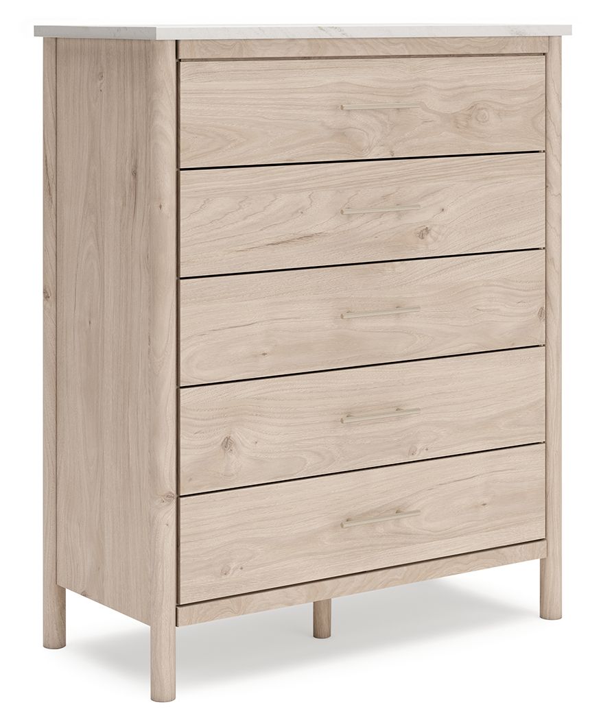 Cadmori - Panel Bedroom Set, Beige