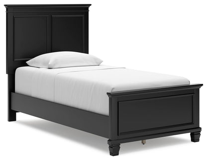 Lanolee - Panel Bedroom Set, Black