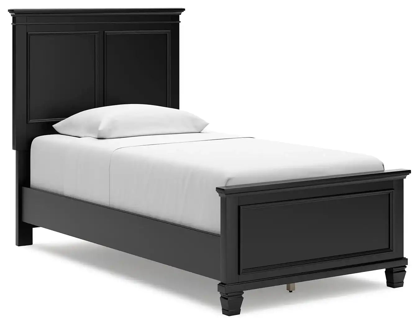 Lanolee - Panel Bed, Queen, Black