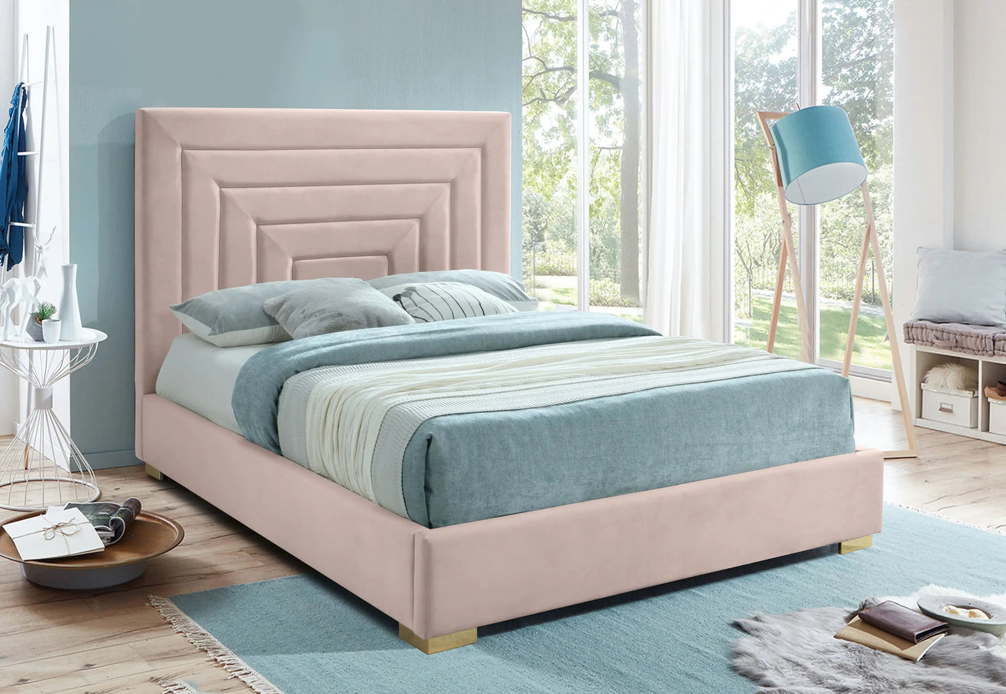 Nora - Bed, Twin, Dark Gray