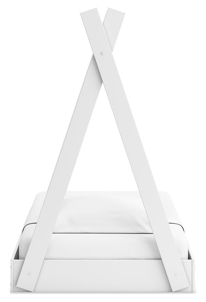 Hallityn - Tent Complete Bed In Box, Twin, White