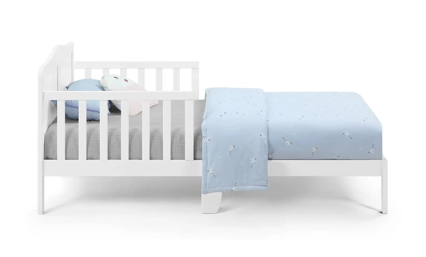 Birdie - Toddler Bed - Two Tone, White