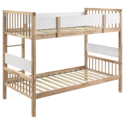 Dakota - Wood Twin Over Twin Bunk Bed - Natural