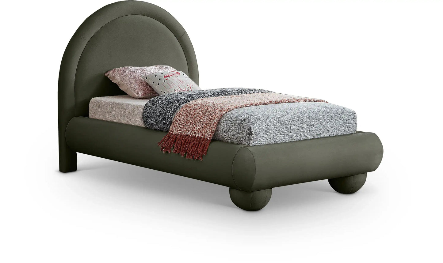 Madrid - Upholstered Bed, Full, Beige