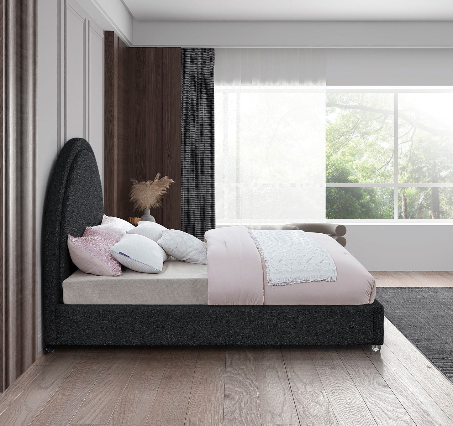 Milo - Bed, King, Black