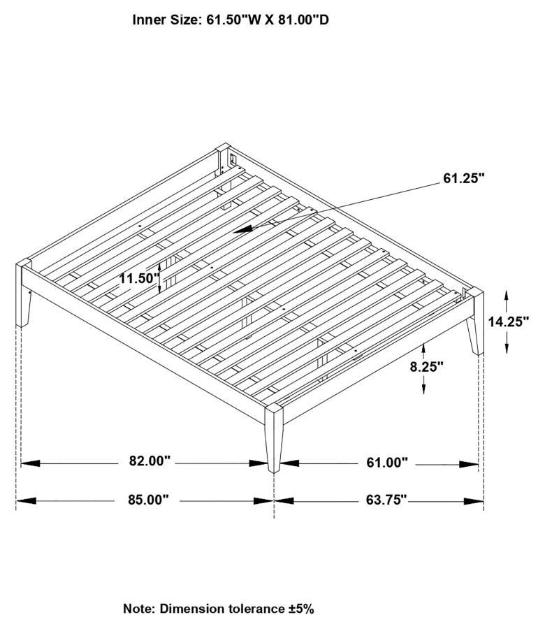 Hounslow - Universal Platform Bed