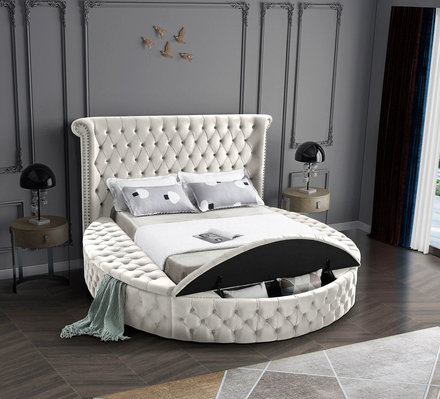 Luxus - Bed, Twin, Black