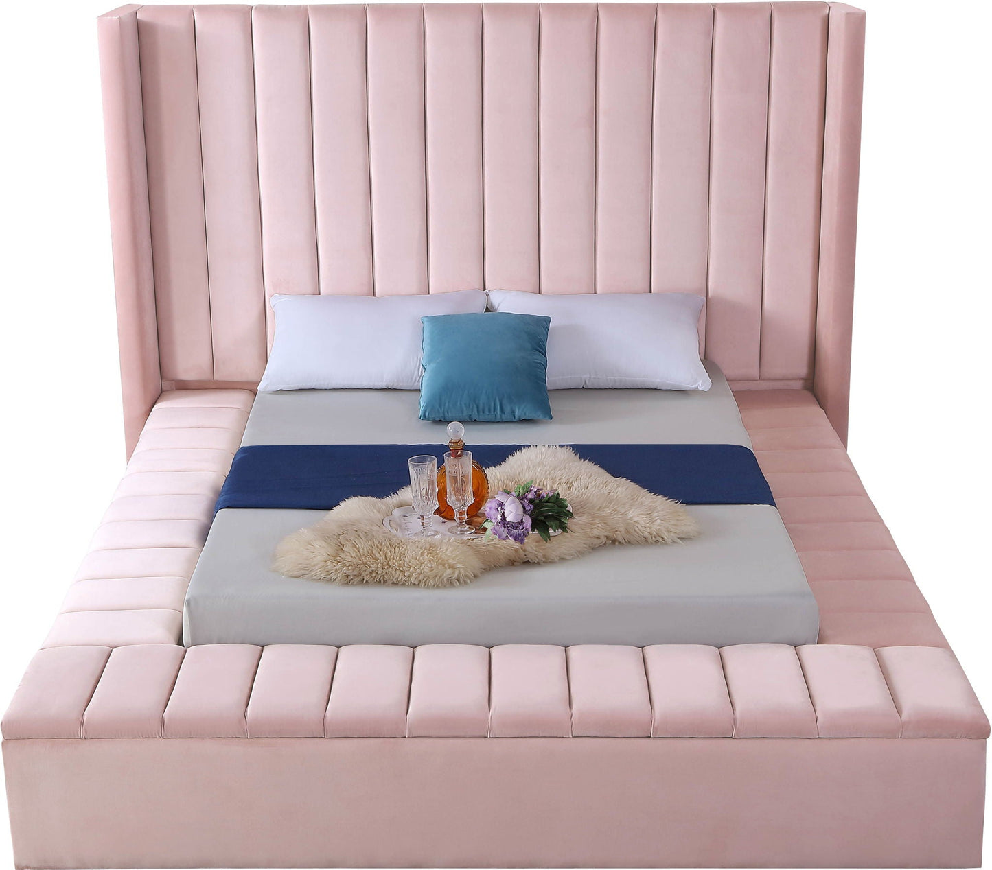Kiki - Bed, King, Black