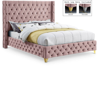 Savan - Bed, Queen, Beige