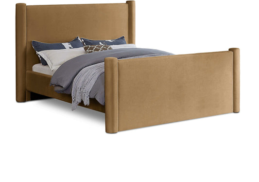 Elias - Velvet Upholstered Bed