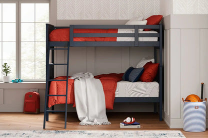 Nextonfort - Bunk Bed, Twin over Twin, Blue