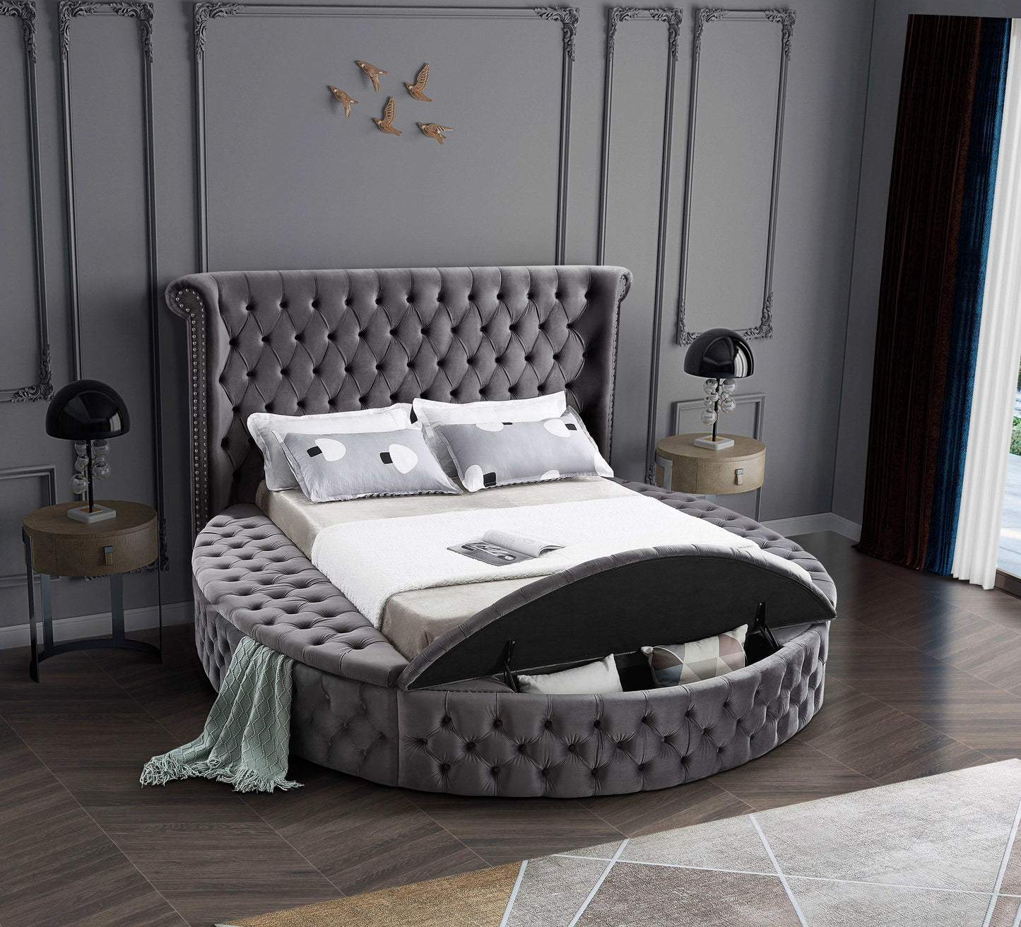 Luxus - Bed, Twin, Black
