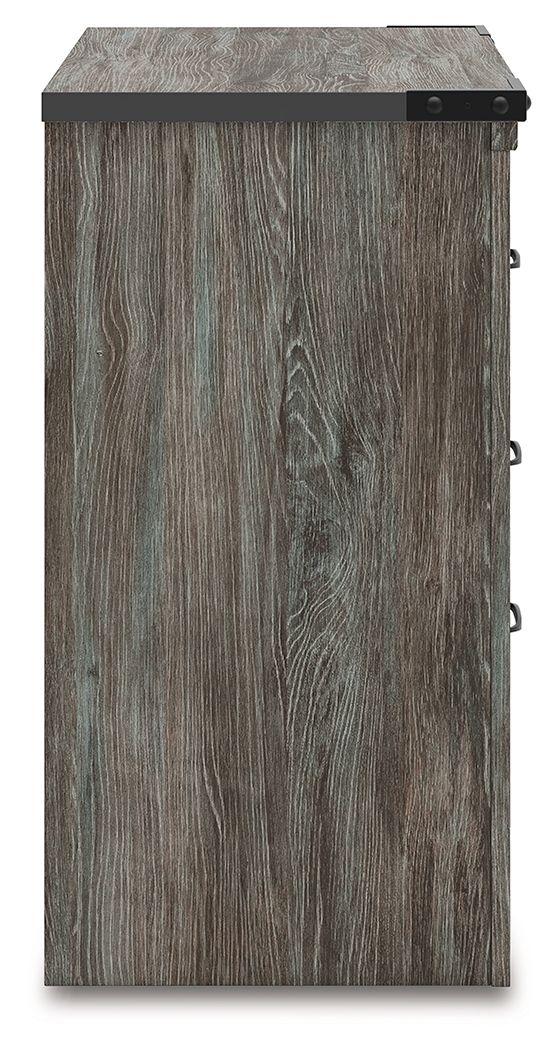 Frandern - Two Drawer Night Stand - Gray