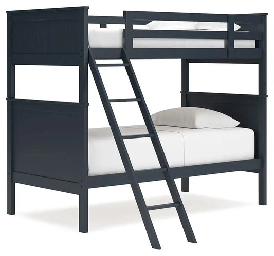 Nextonfort - Bunk Bed, Twin over Twin, Blue