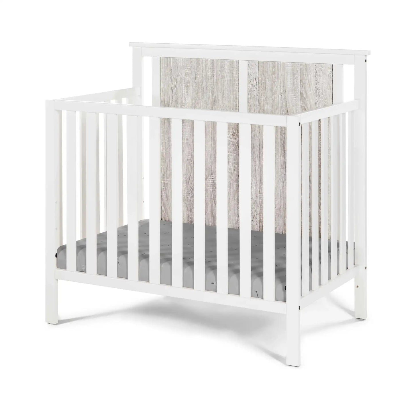 Connelly - Mini Crib With Mattress Pad, Black