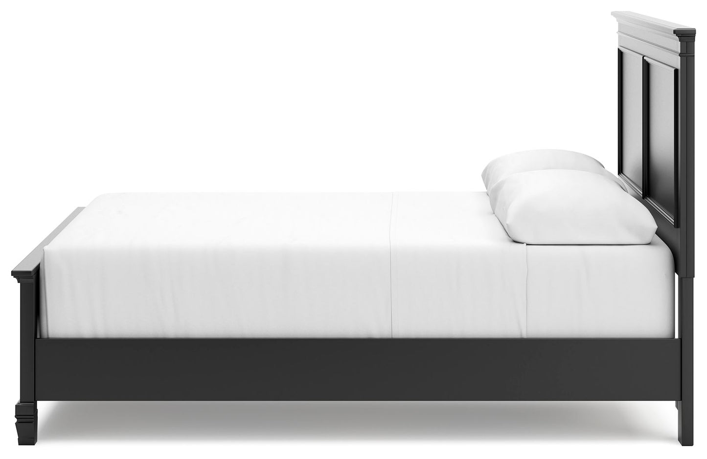Lanolee - Panel Bed, Queen, Black