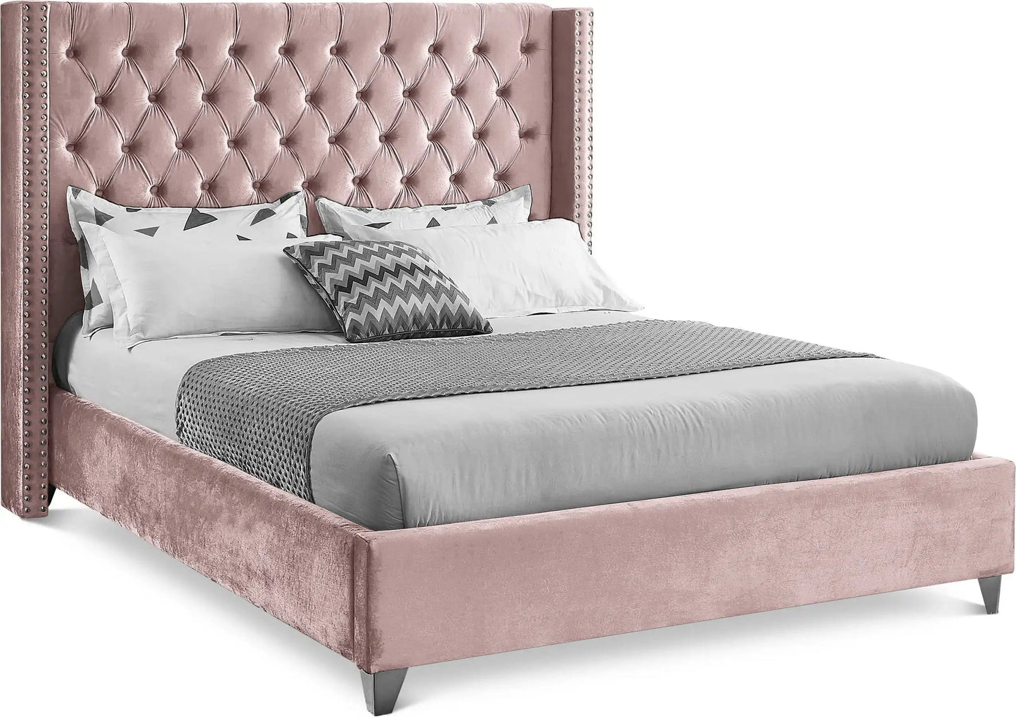 Aiden - Bed, King, Beige