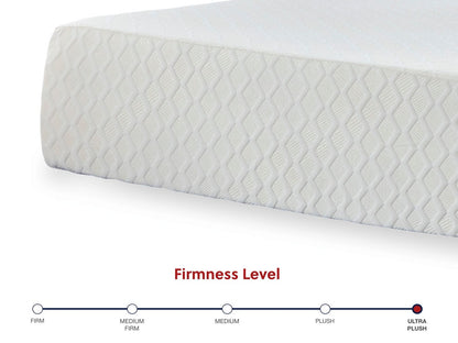 Chime 12 Inch Memory Foam - Memory Foam Mattress, Full, White