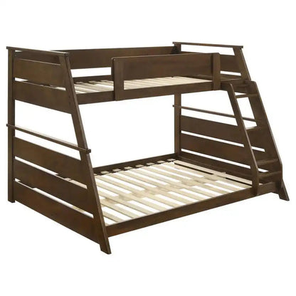Holden - Wood Veneer Bunk Bed, Twin over Full, White
