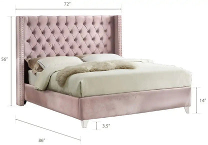 Aiden - Bed, King, Beige