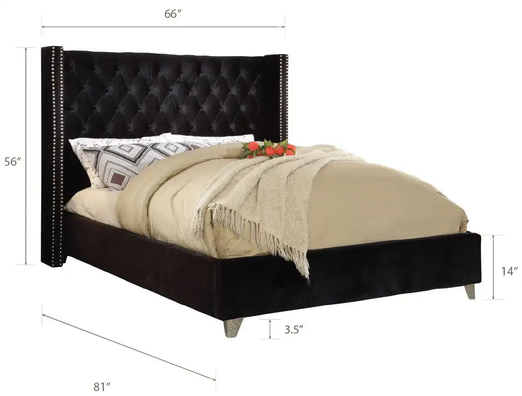 Aiden - Bed, King, Beige