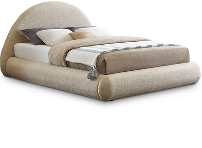 Rudy - Bed, Full, Beige
