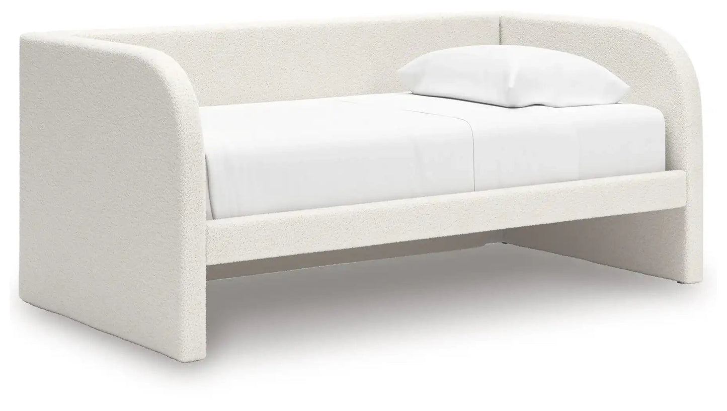 Arloster - Upholstered Day Bed, Twin, Beige