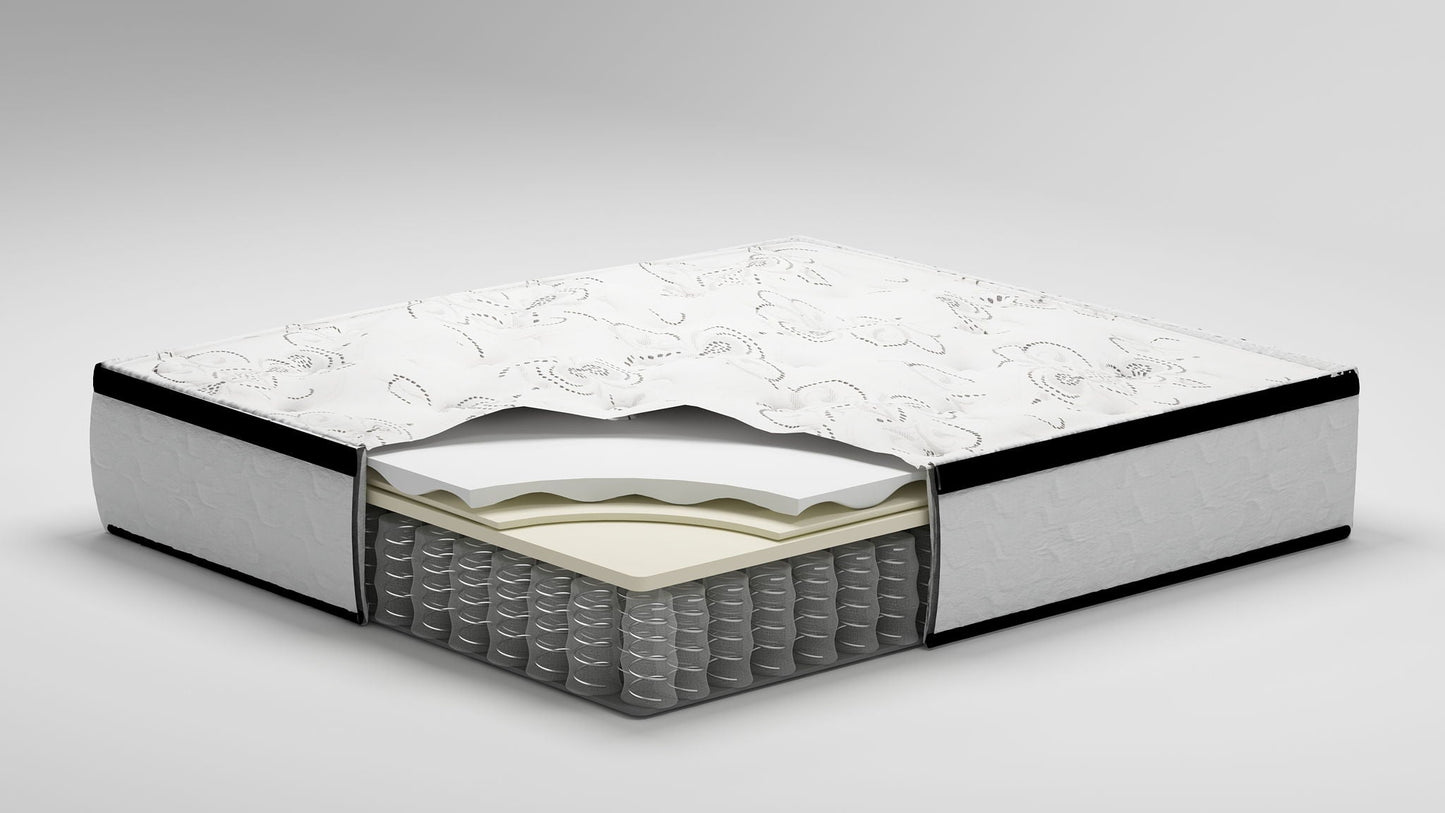 Chime 12 Inch Hybrid - Ultra Plush Hybrid Mattress, King, White