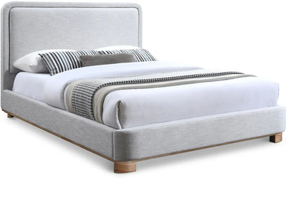 Nolita - Bed With Natural Base, Full, White