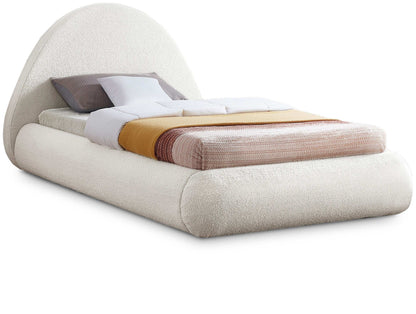 Rudy - Bed, Full, Beige