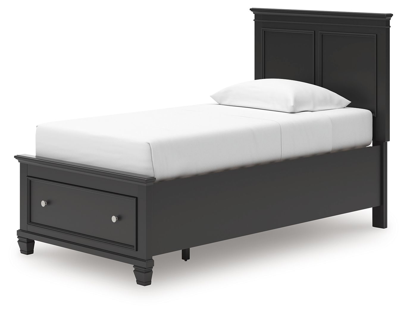 Lanolee - Panel Bed, Queen, Black