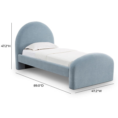 Moon - Bed, Twin, White